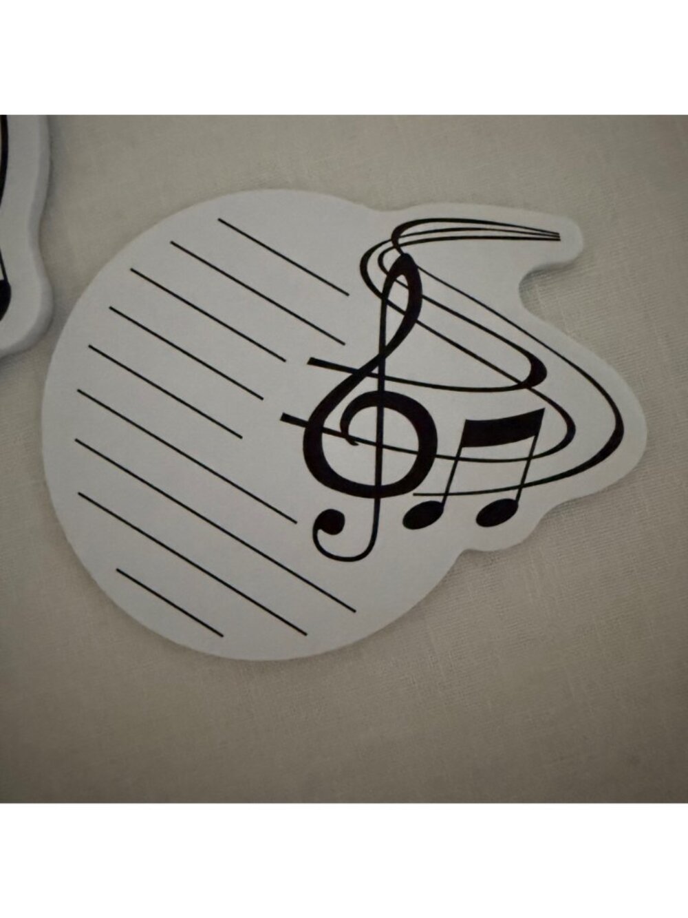 Music Practice Study Desk Set Notepads Pens Page Holder Clips - Picture 4 of 6